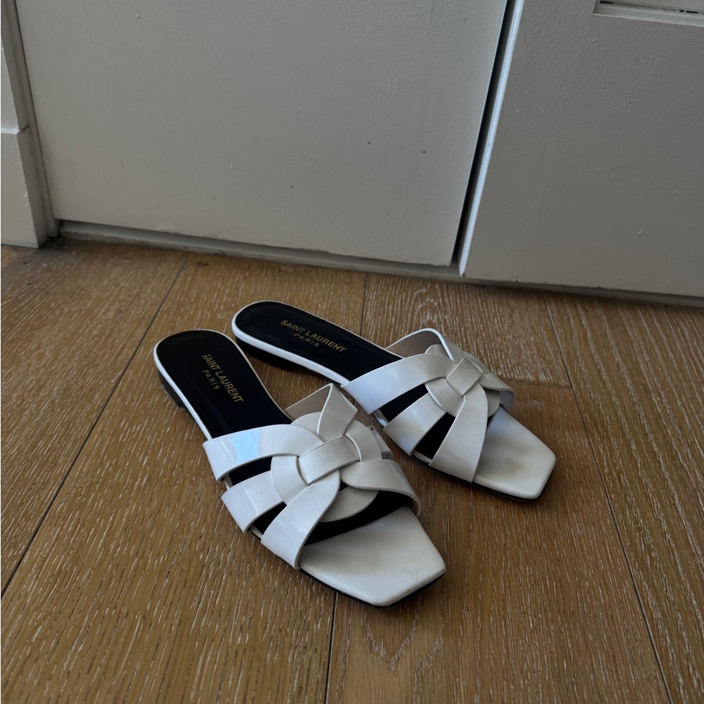 Saint Laurent Tribute Mules
